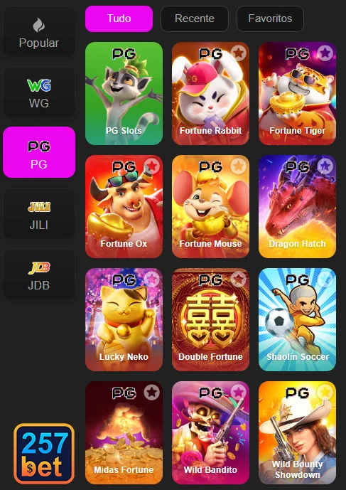 Usuário monitorando seu orçamento em jogo online